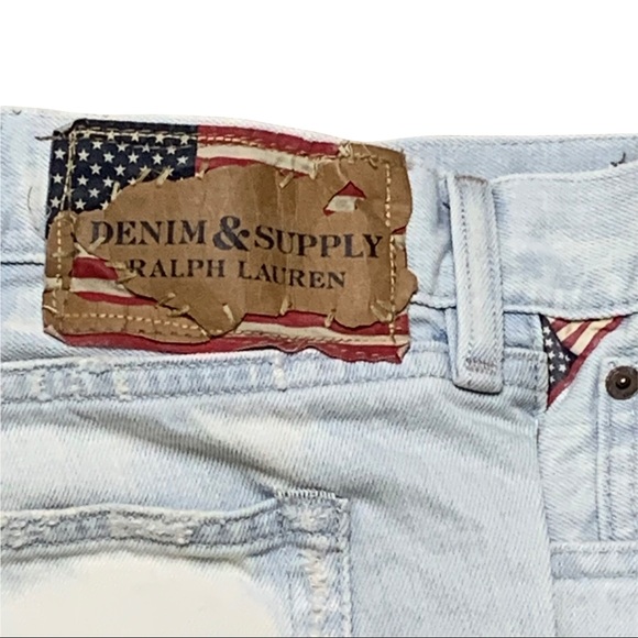 Denim & Supply Ralph Lauren Slim Fit Jeans SZ 38/30 Distressed - Picture 6 of 13